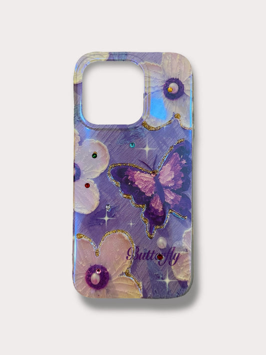 Purple Butterfly Кейс