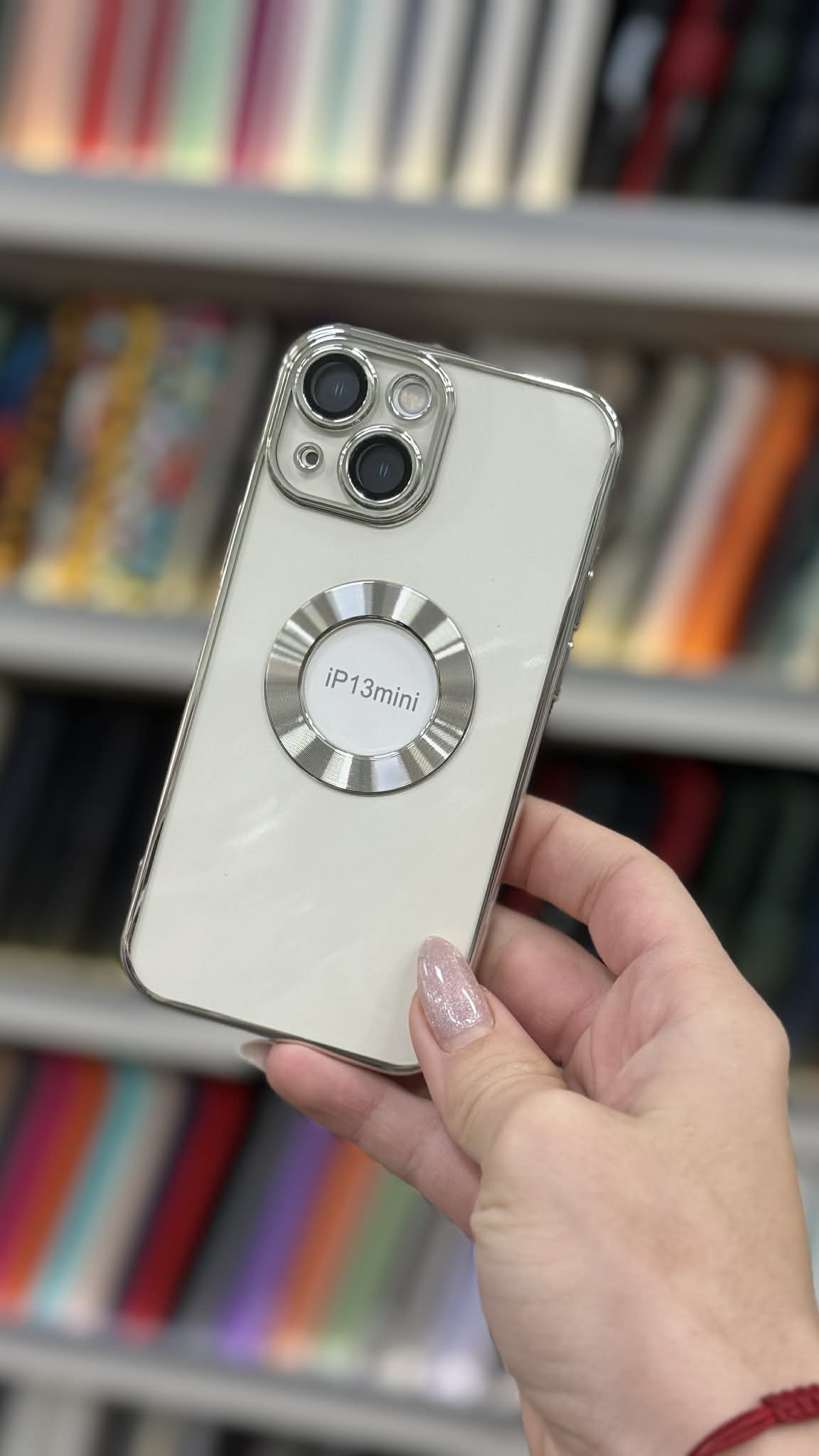 MagSafe Clear Silver Кейс