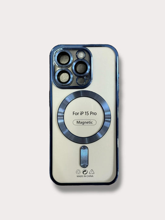 MagSafe Clear Blue Кейс