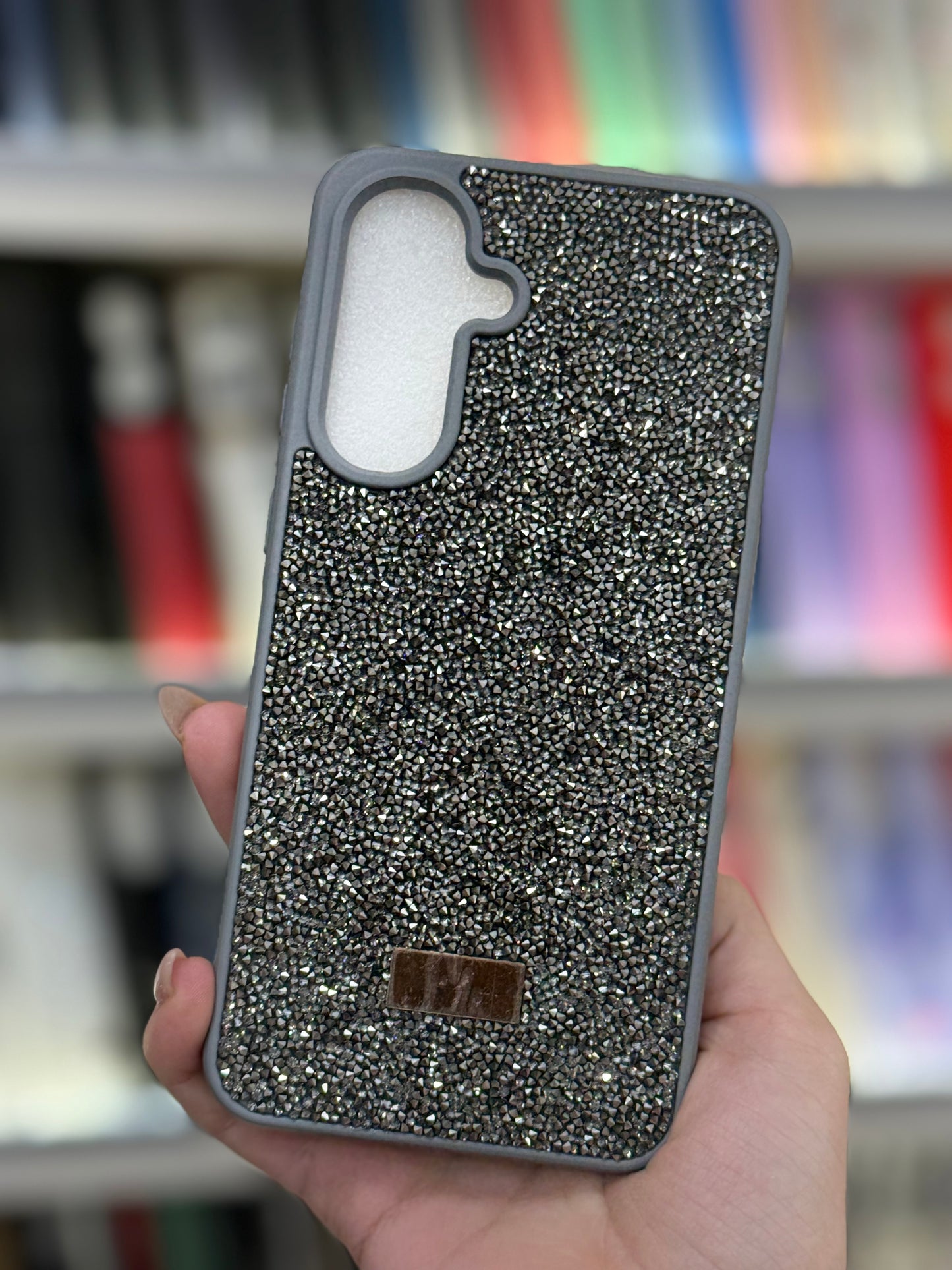 Silver Glitter Кейс