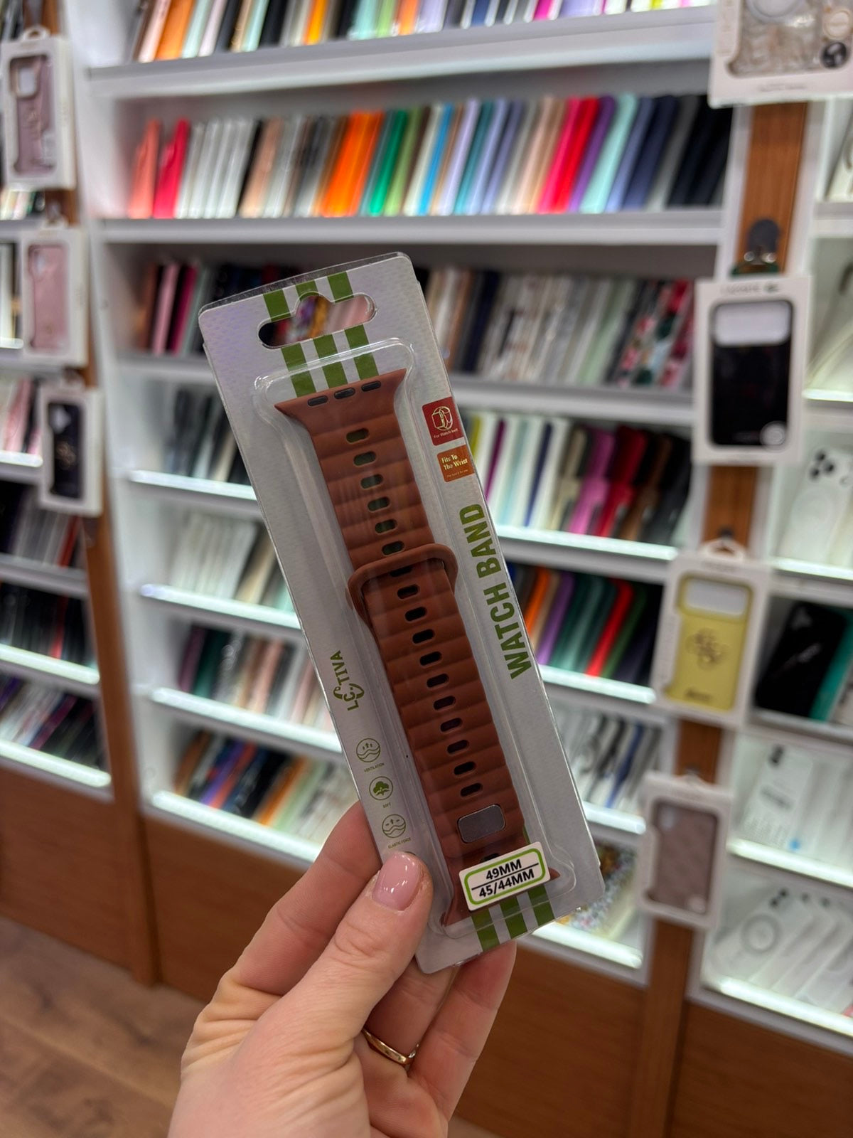 Силиконова каишка Apple Watch 42/44/45/49мм