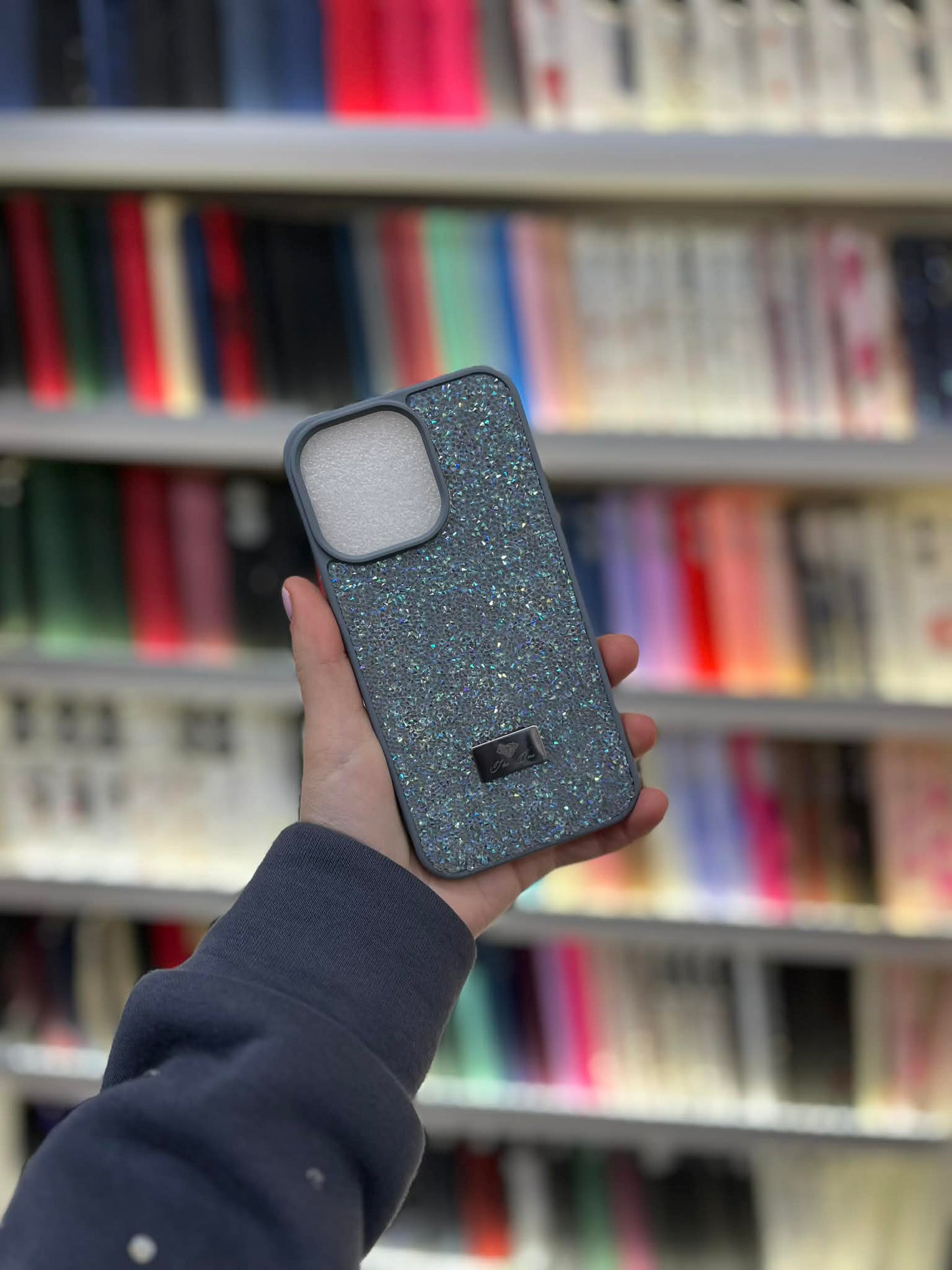 Gray Glitter Кейс