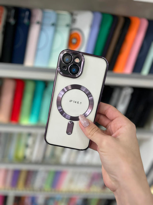 MagSafe Clear Purple Кейс