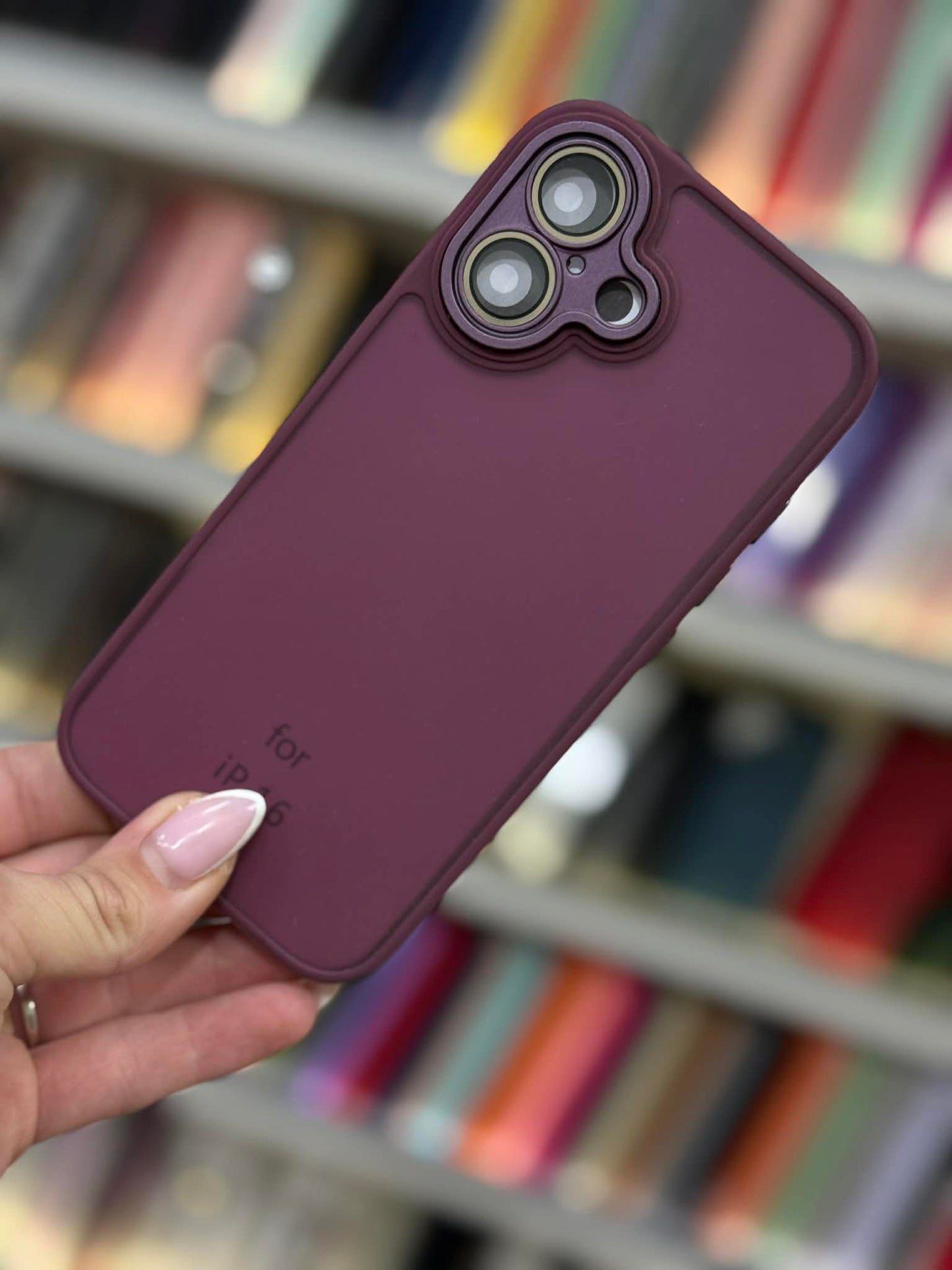 Clear Burgundy Кейс