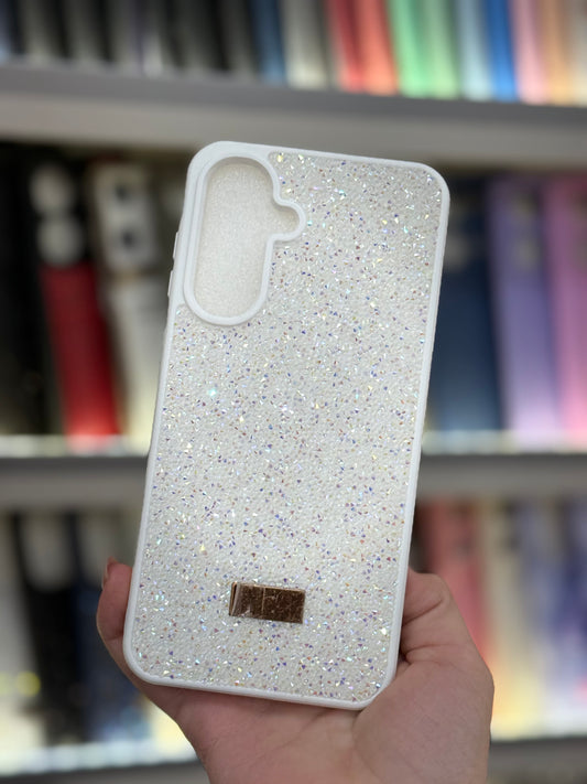 White Glitter Кейс