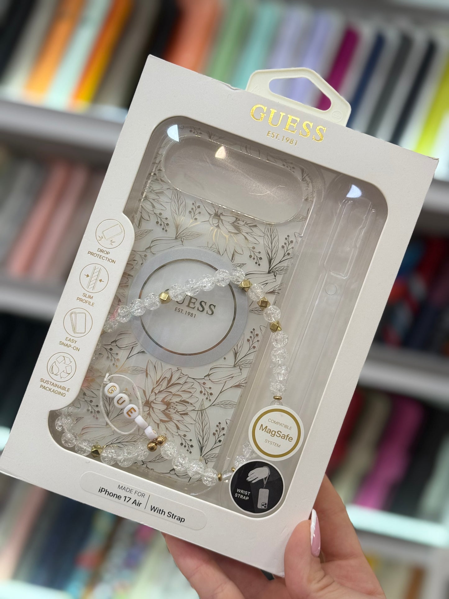 Guess Flowers Кейс - iPhone 17 Air