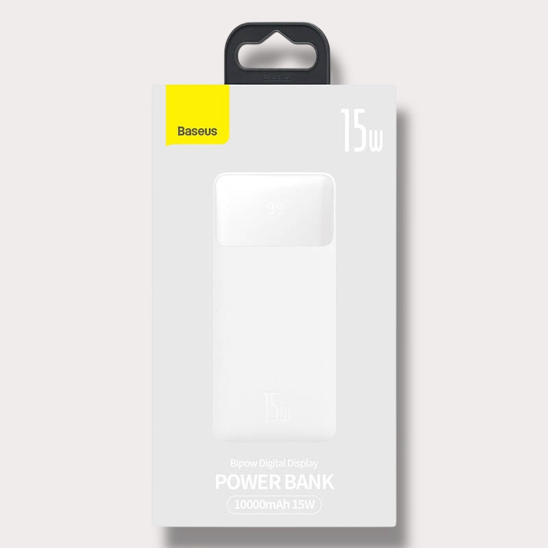 BASEUS Power Bank 10000 mAh 15W, Bipow
