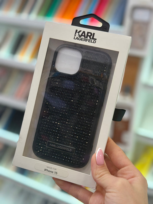Karl Lagerfeld Glitter Кейс - iPhone 15