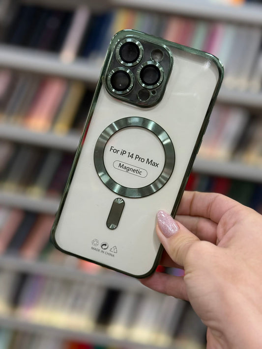 MagSafe Clear Green Кейс