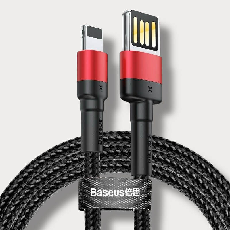 BASEUS Кабел USB-A - Lightning, 1м, 2.4A, CAFULE