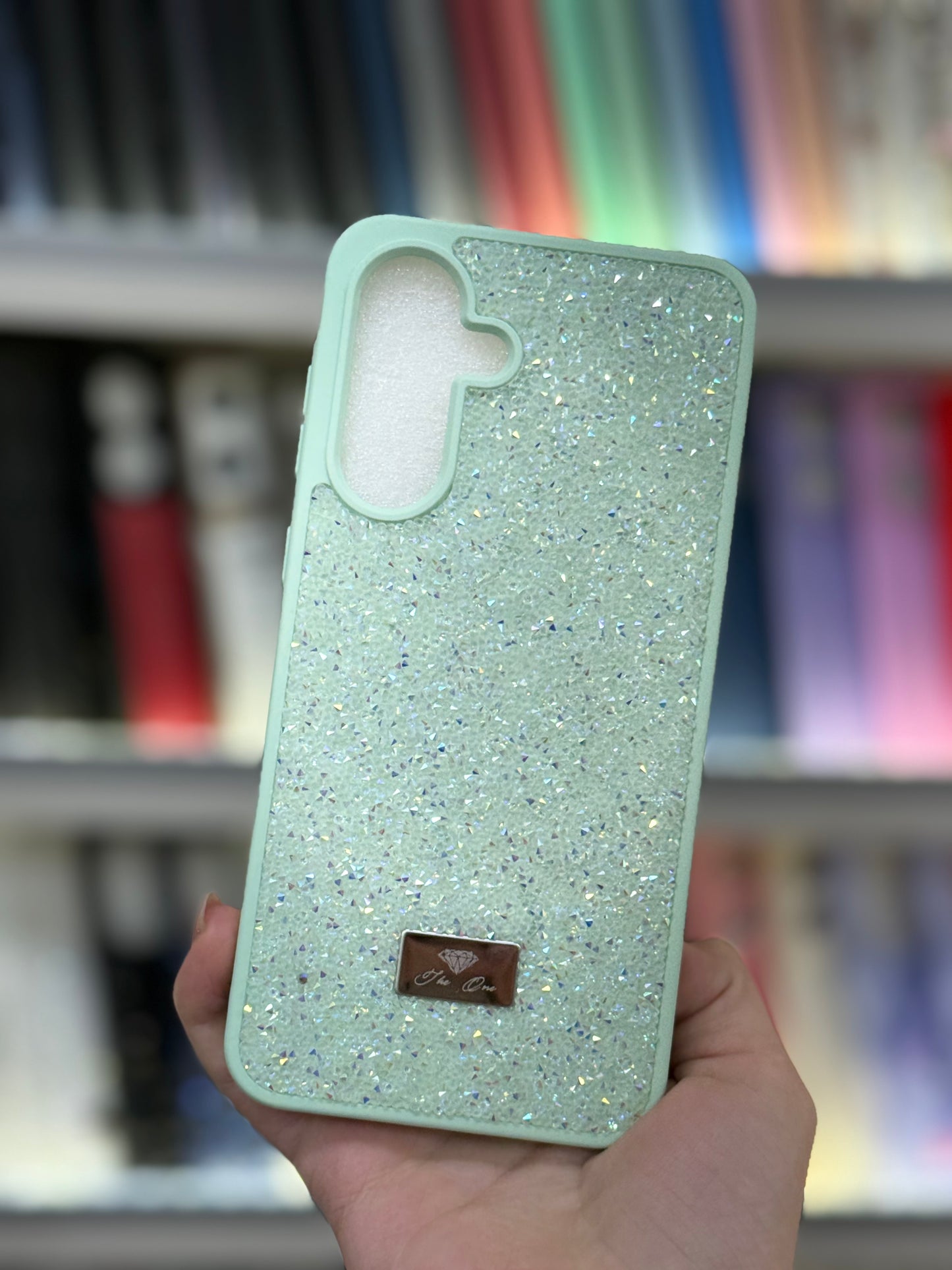 Green Glitter Кейс