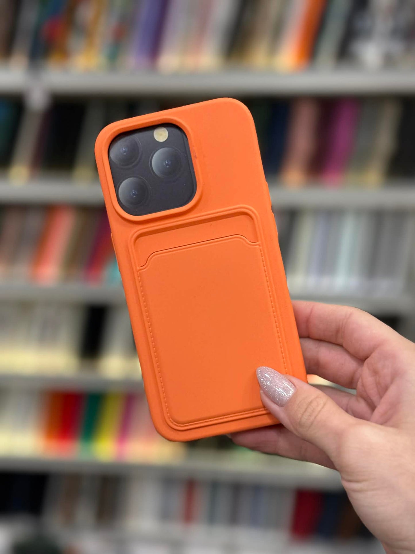 Orange Wallet Кейс