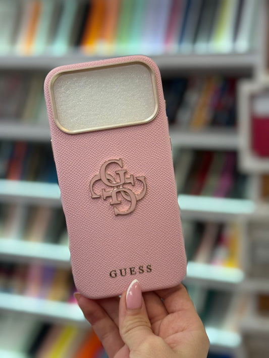 Guess Metal Logo Кейс - iPhone 17 Pro Max