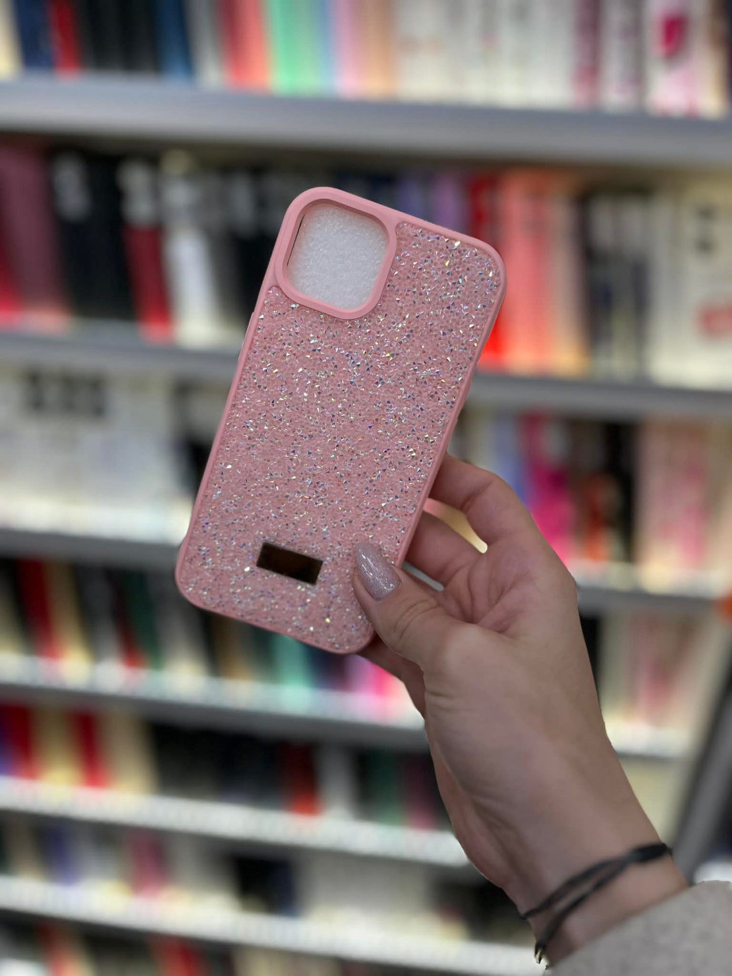 Pink Glitter Кейс