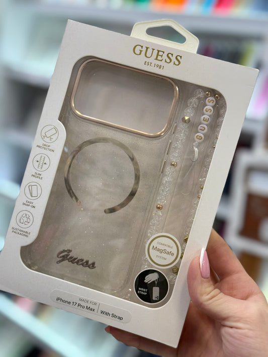 Guess Clear Кейс - iPhone 17 Pro Max