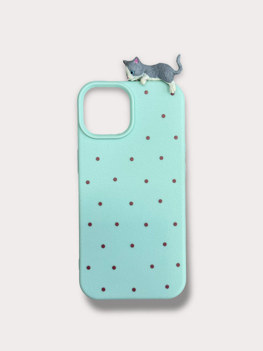 Lazy Kitty Dots Кейс