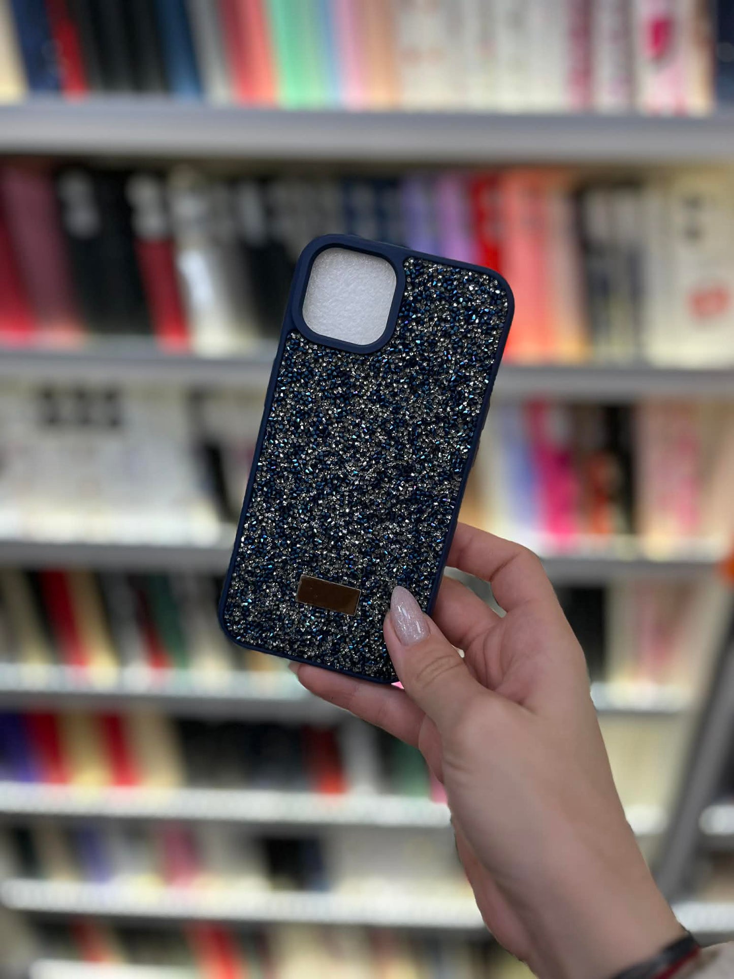 Blue Glitter Кейс
