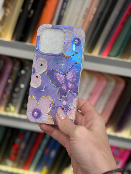 Purple Butterfly Кейс