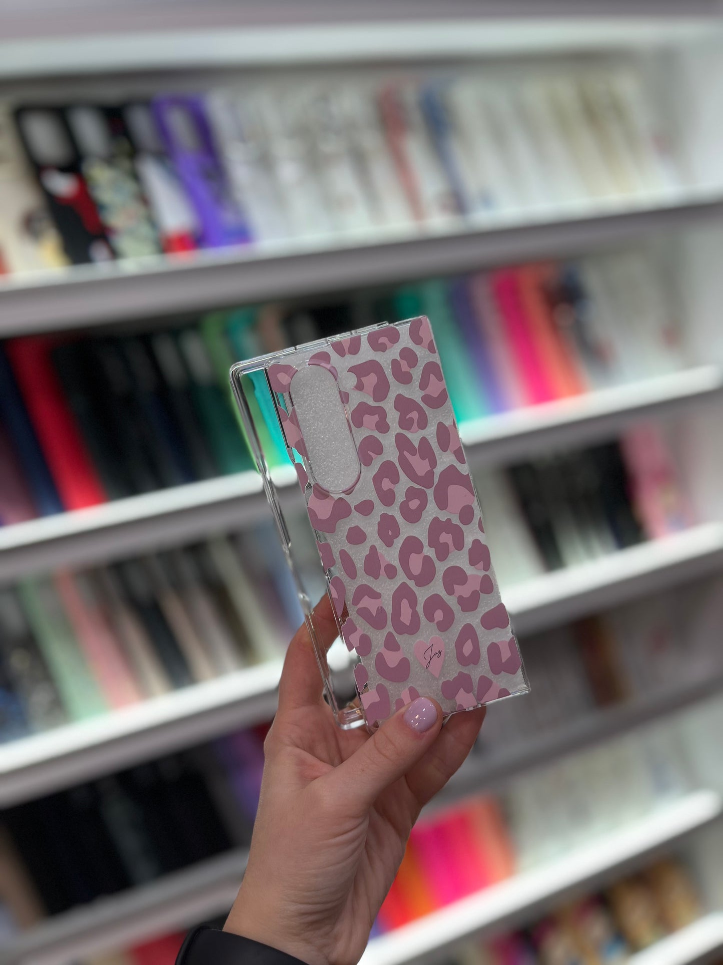 Clear Pink Accent Кейс