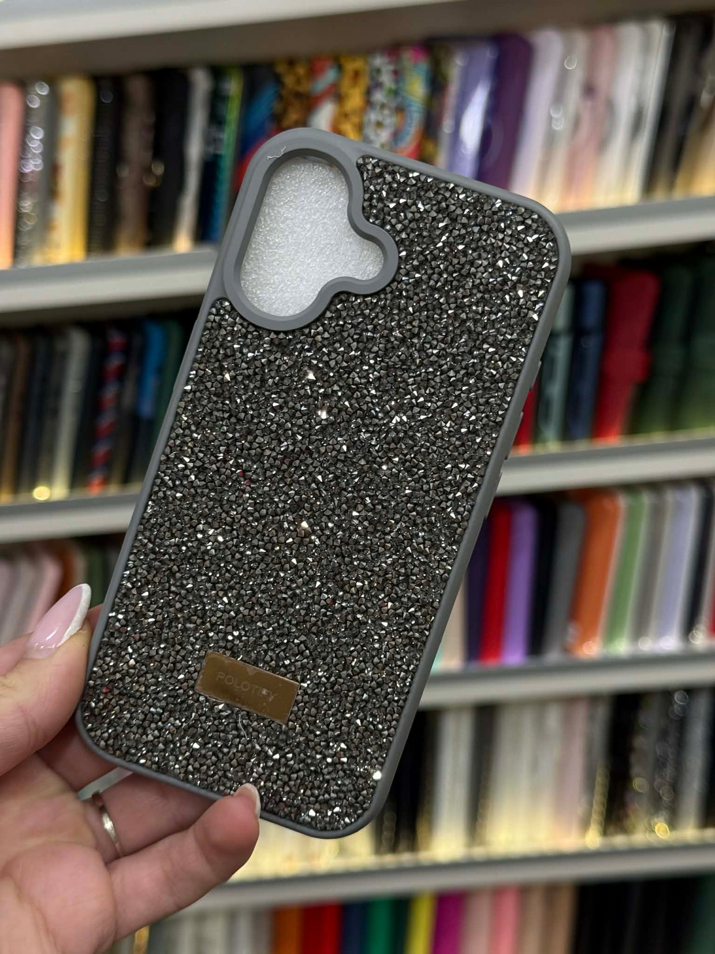 Black Glitter Кейс