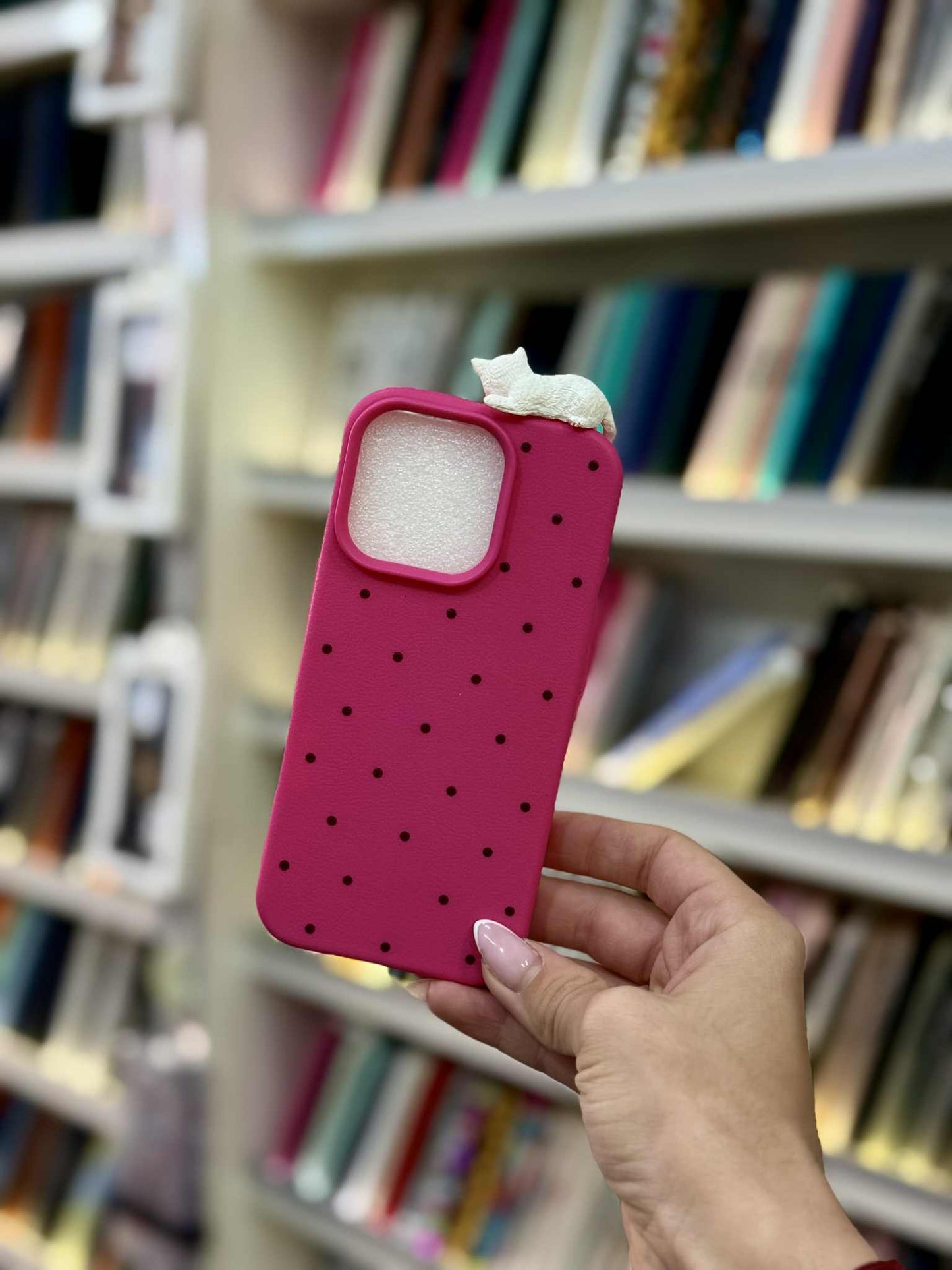 Lazy Kitty Dots Кейс