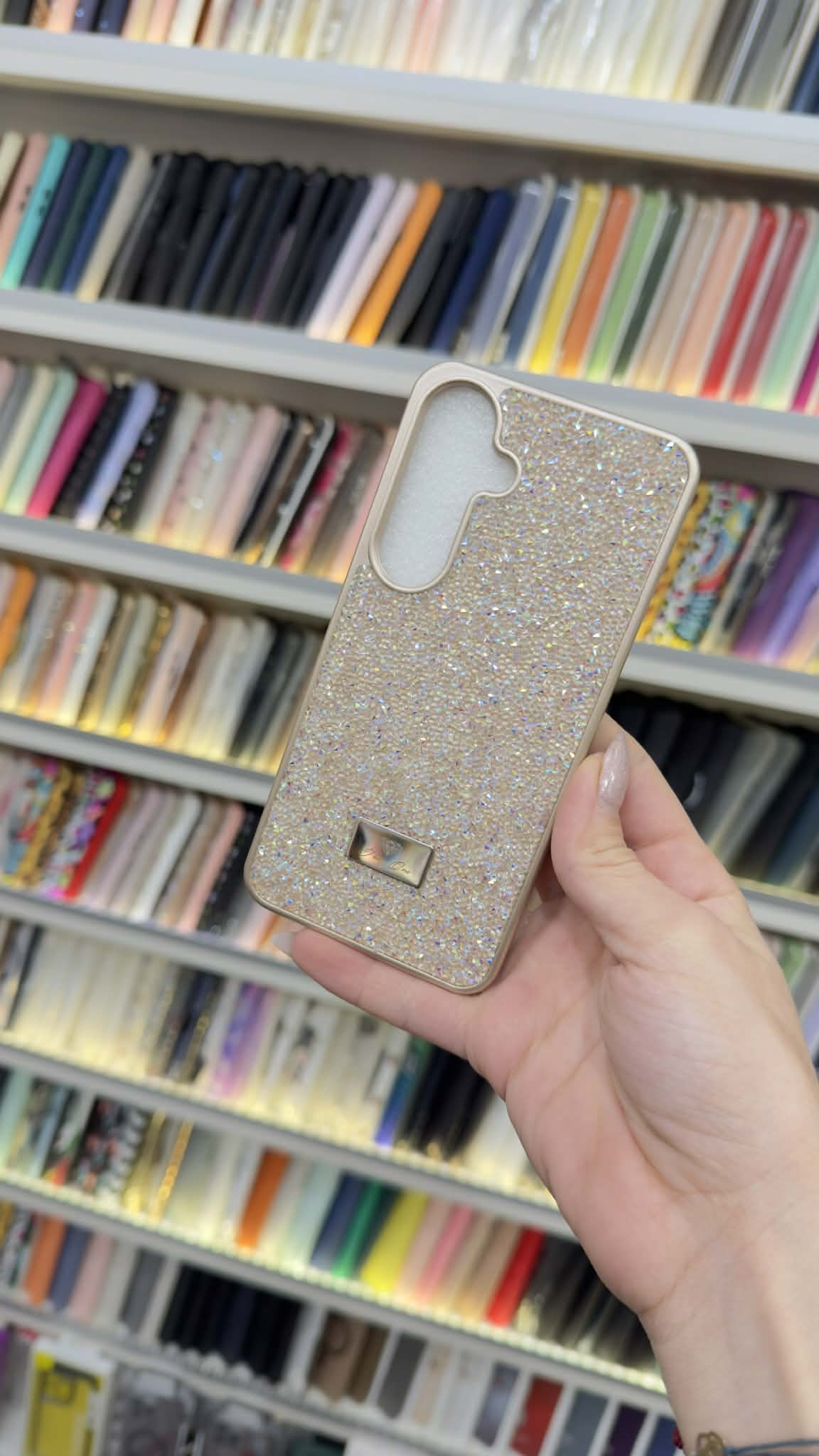 Gold Glitter Кейс