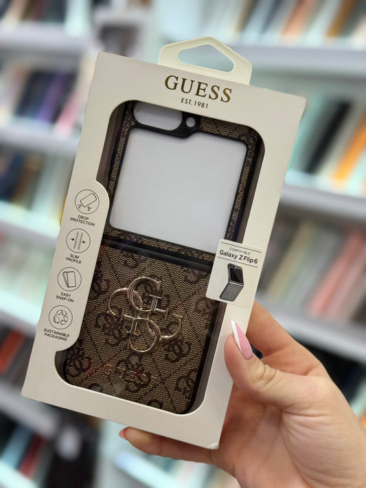 Guess 4G logo Кейс Z Flip 6