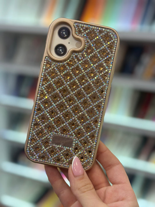 Geometric Glitter Кейс