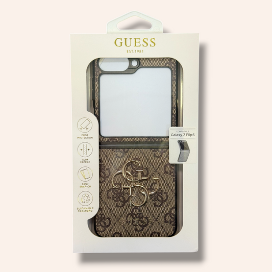 Guess 4G logo Кейс Z Flip 6