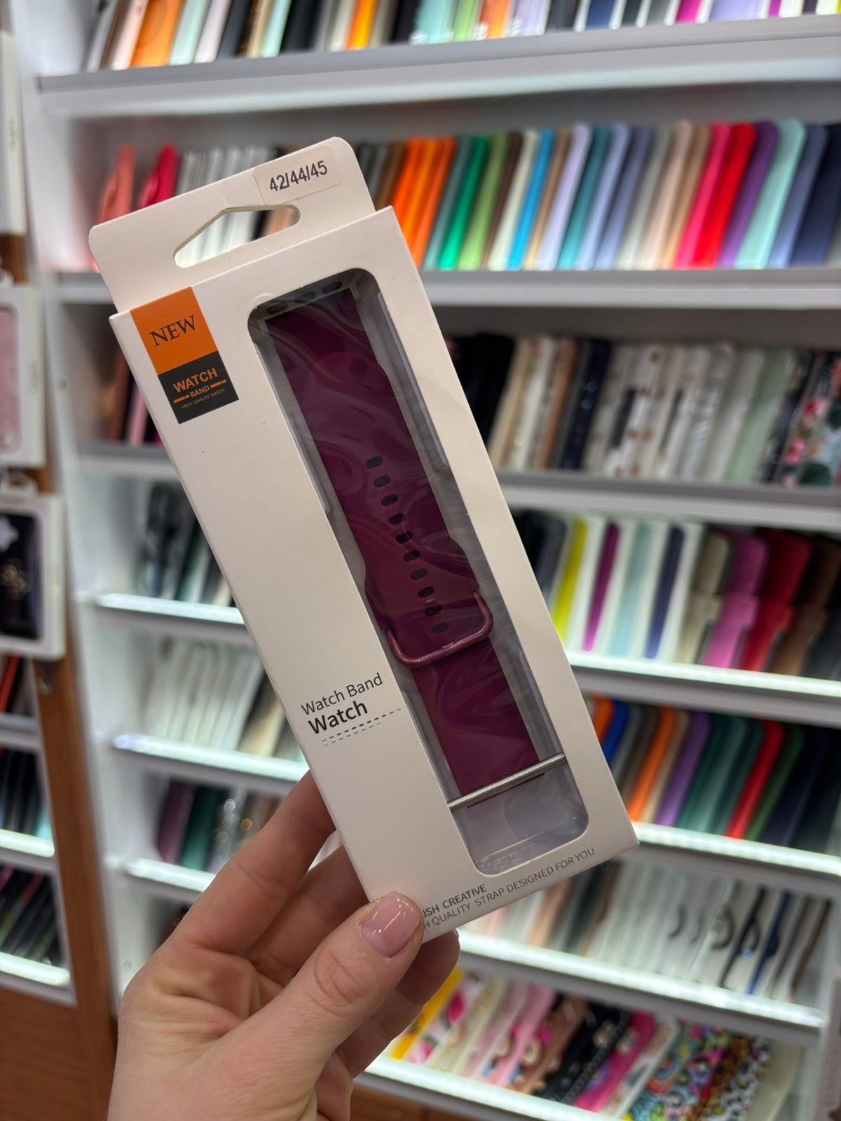 Силиконова каишка Apple Watch 42/44/45/49мм
