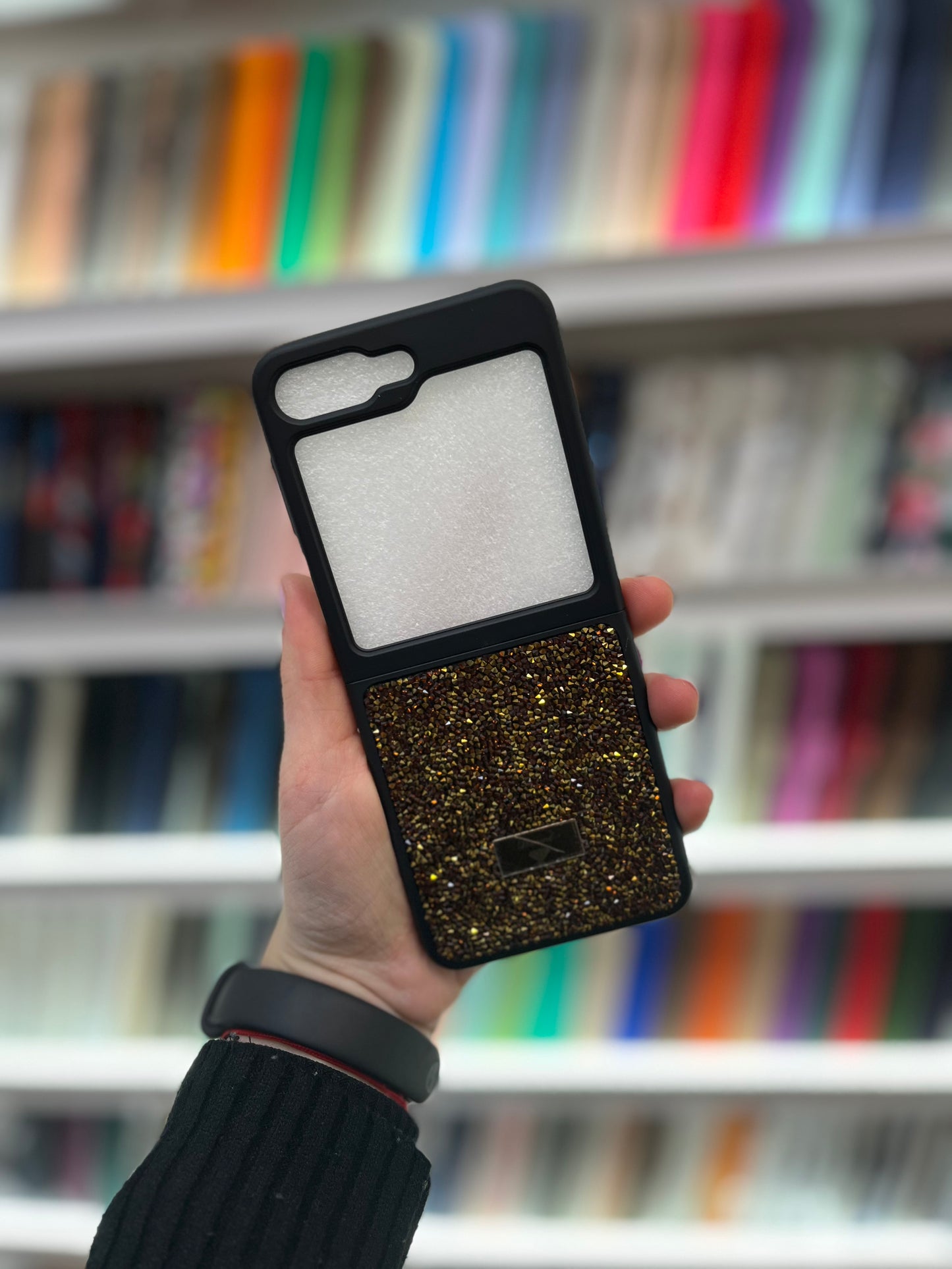 Gold Glitter Кейс