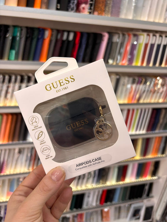 Калъф Guess 4G Charms Silicone за AirPods Pro