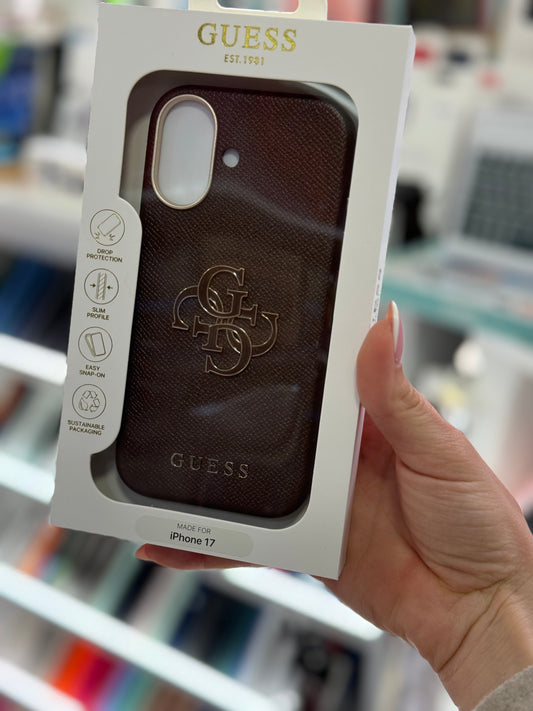 Guess Metal Logo Кейс - iPhone 17