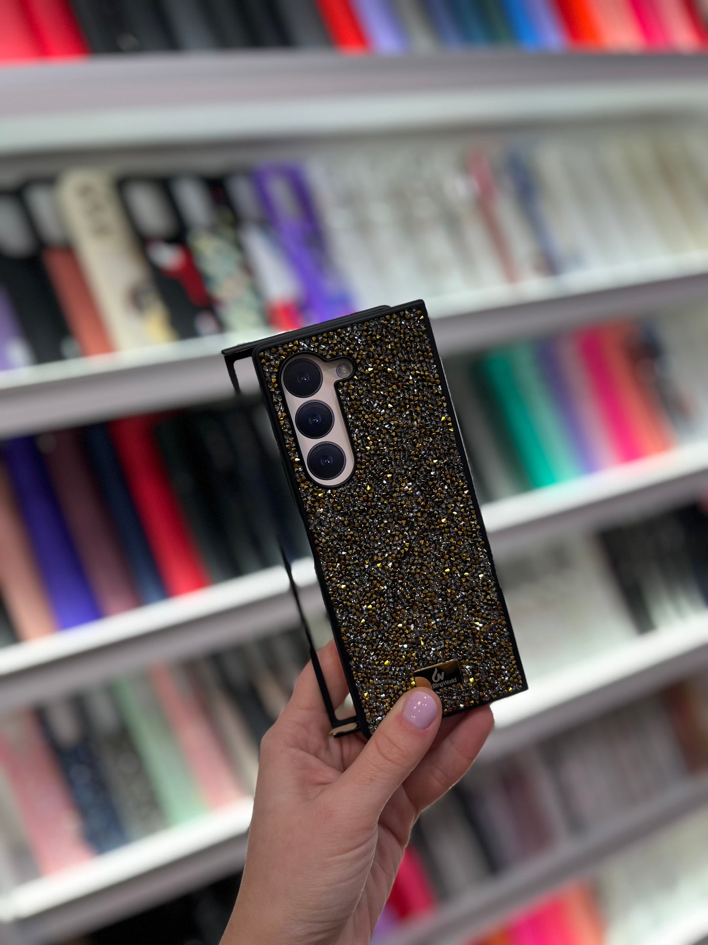 Gold Glitter Кейс