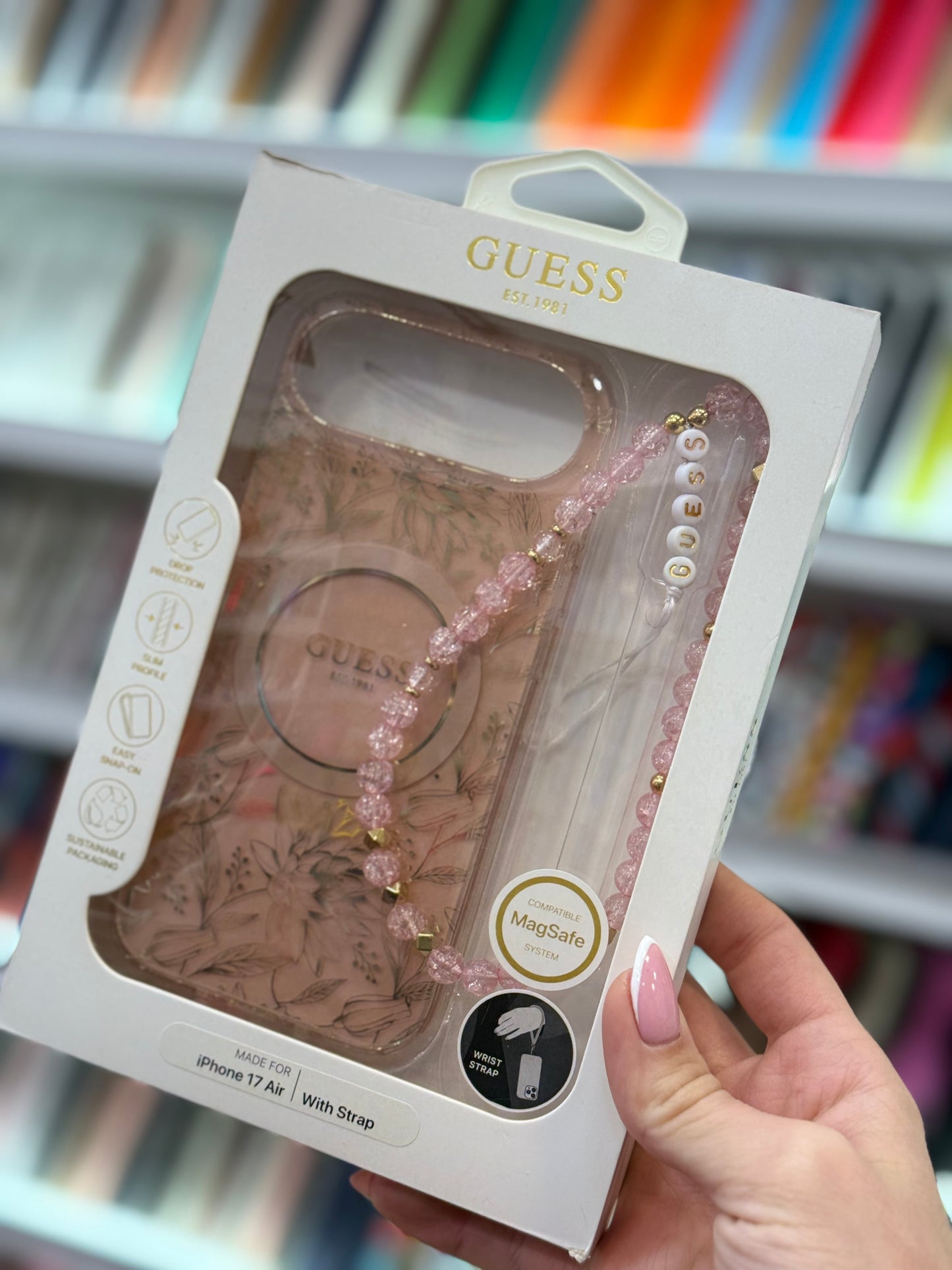 Guess Flowers Кейс - iPhone 17 Air