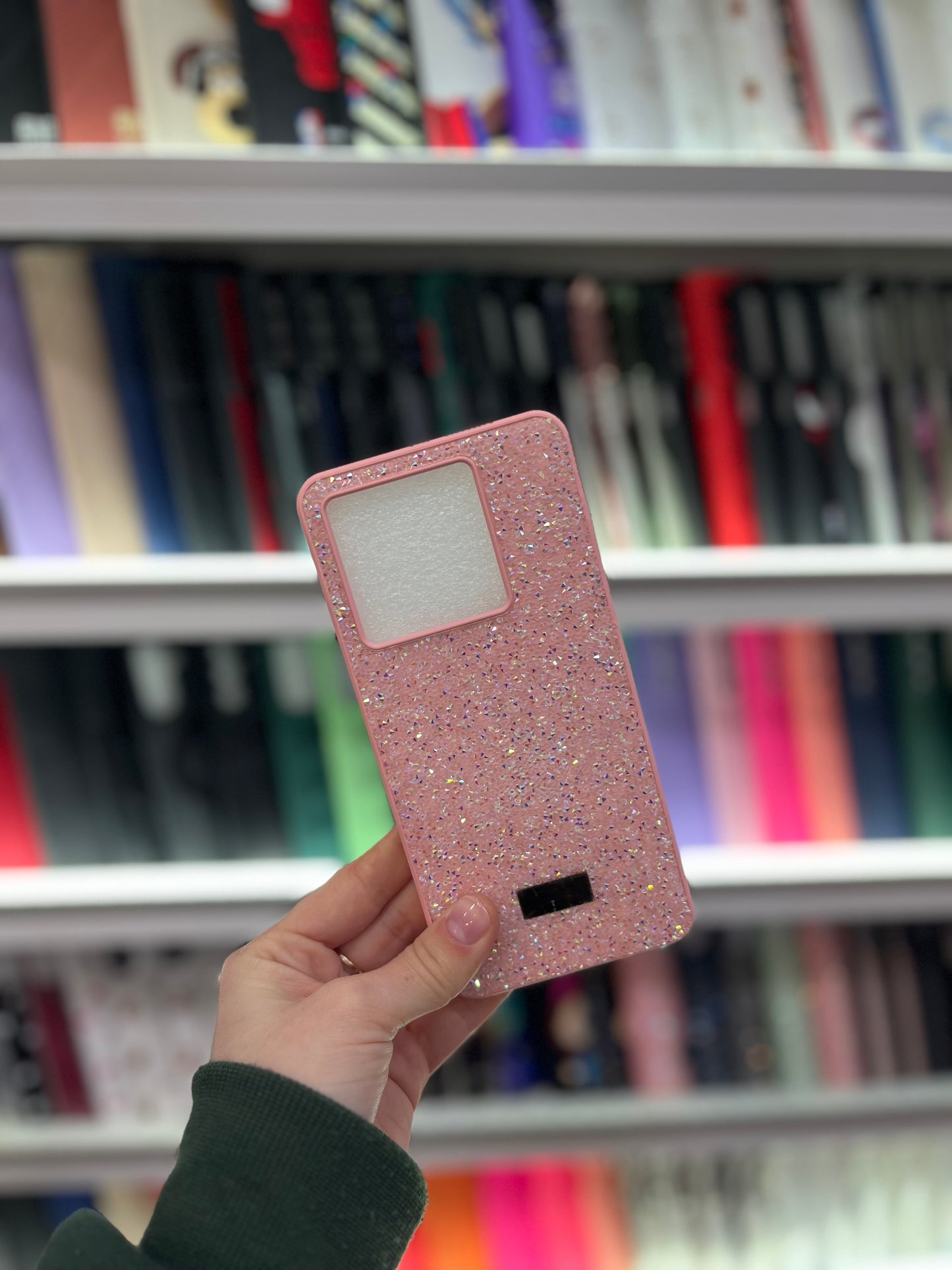 Pink Glitter Кейс