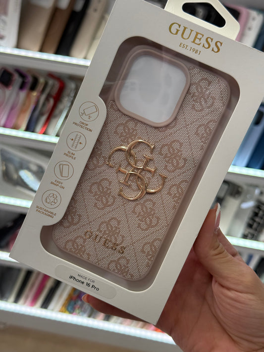 Guess 4G logo Кейс - iPhone 16 Pro