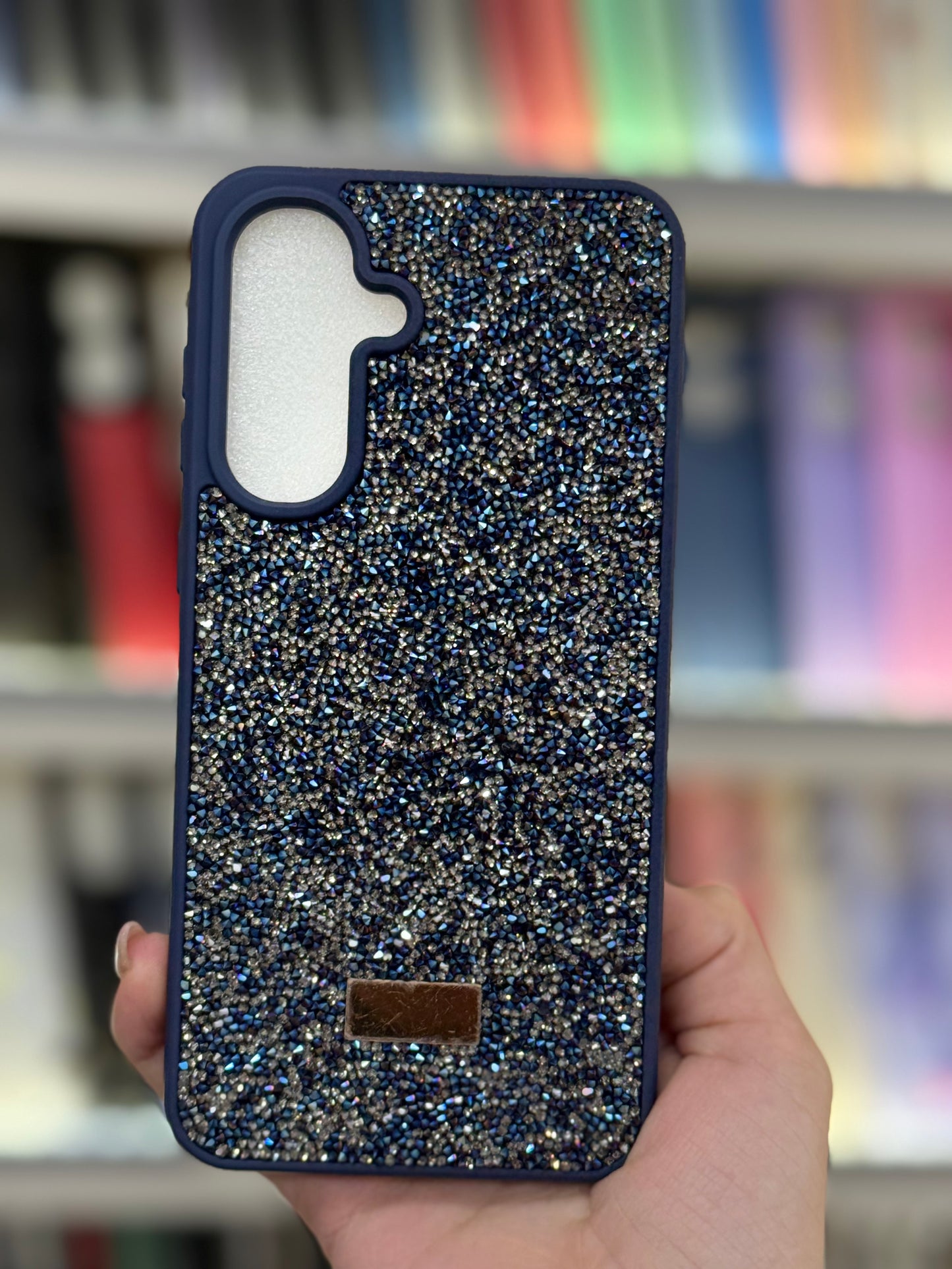 Blue Glitter Кейс