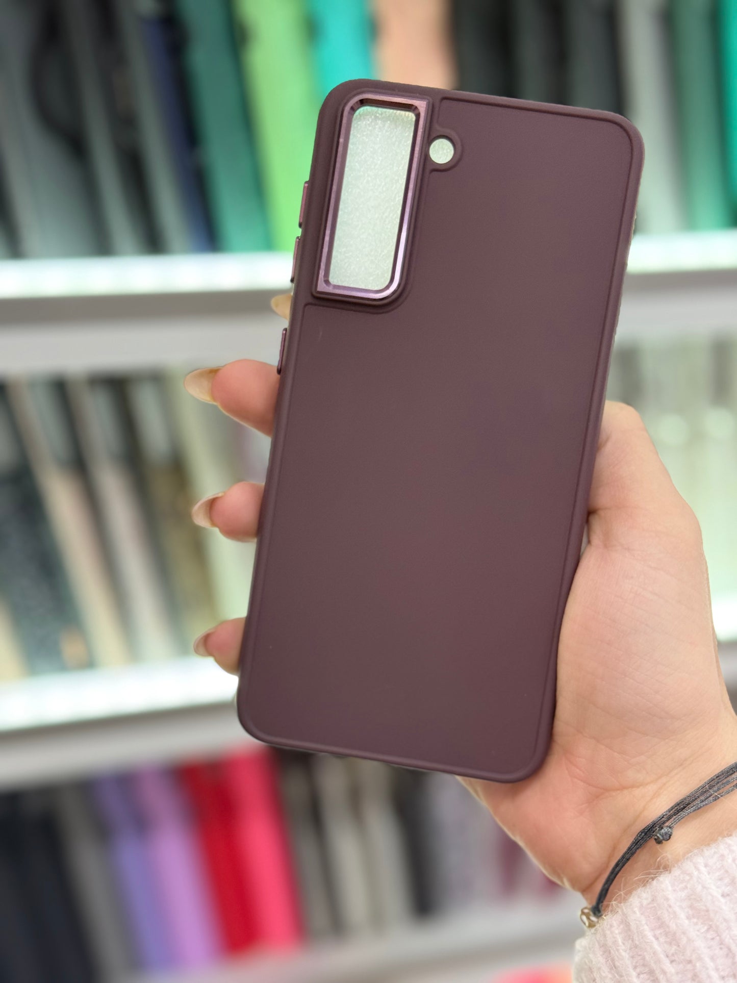 Metalic Purple frame Кейс