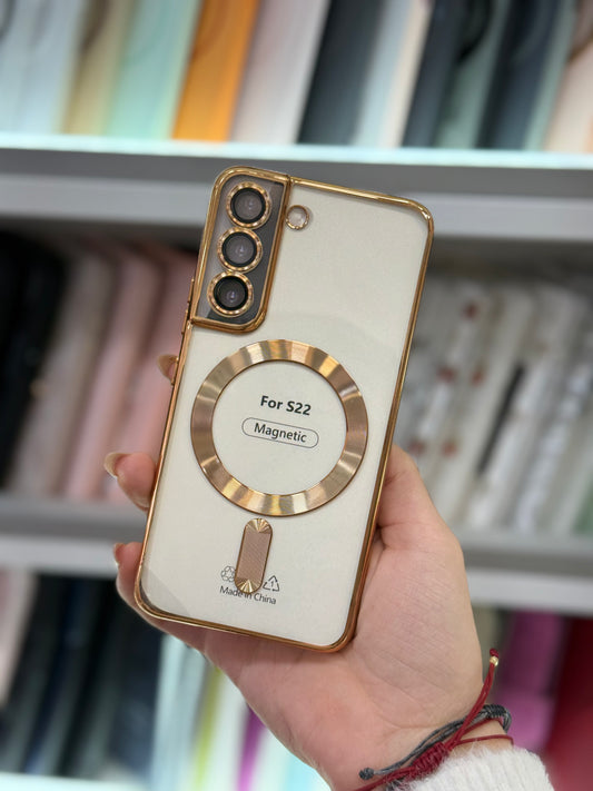 MagSafe Clear Gold Кейс
