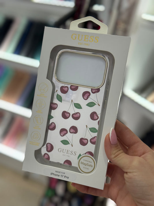 Guess Cherry Кейс - iPhone 17 pro