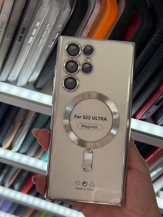 MagSafe Clear Silver Кейс