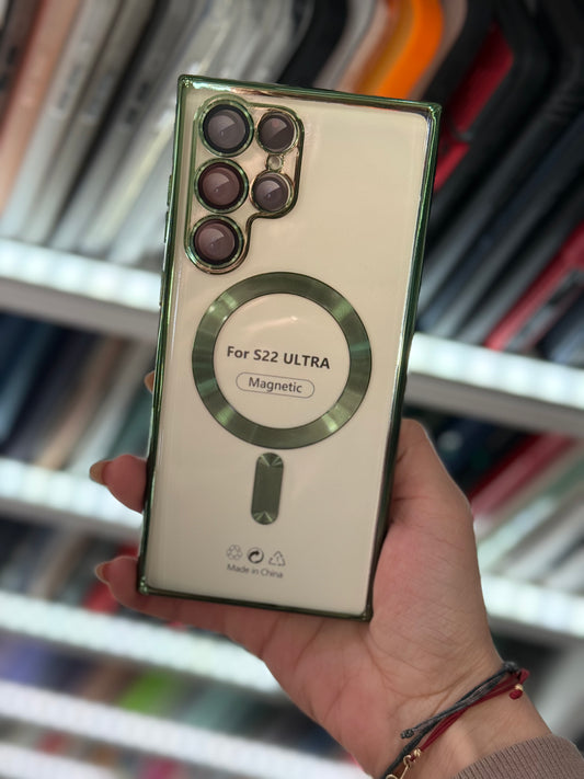 MagSafe Clear Green Кейс