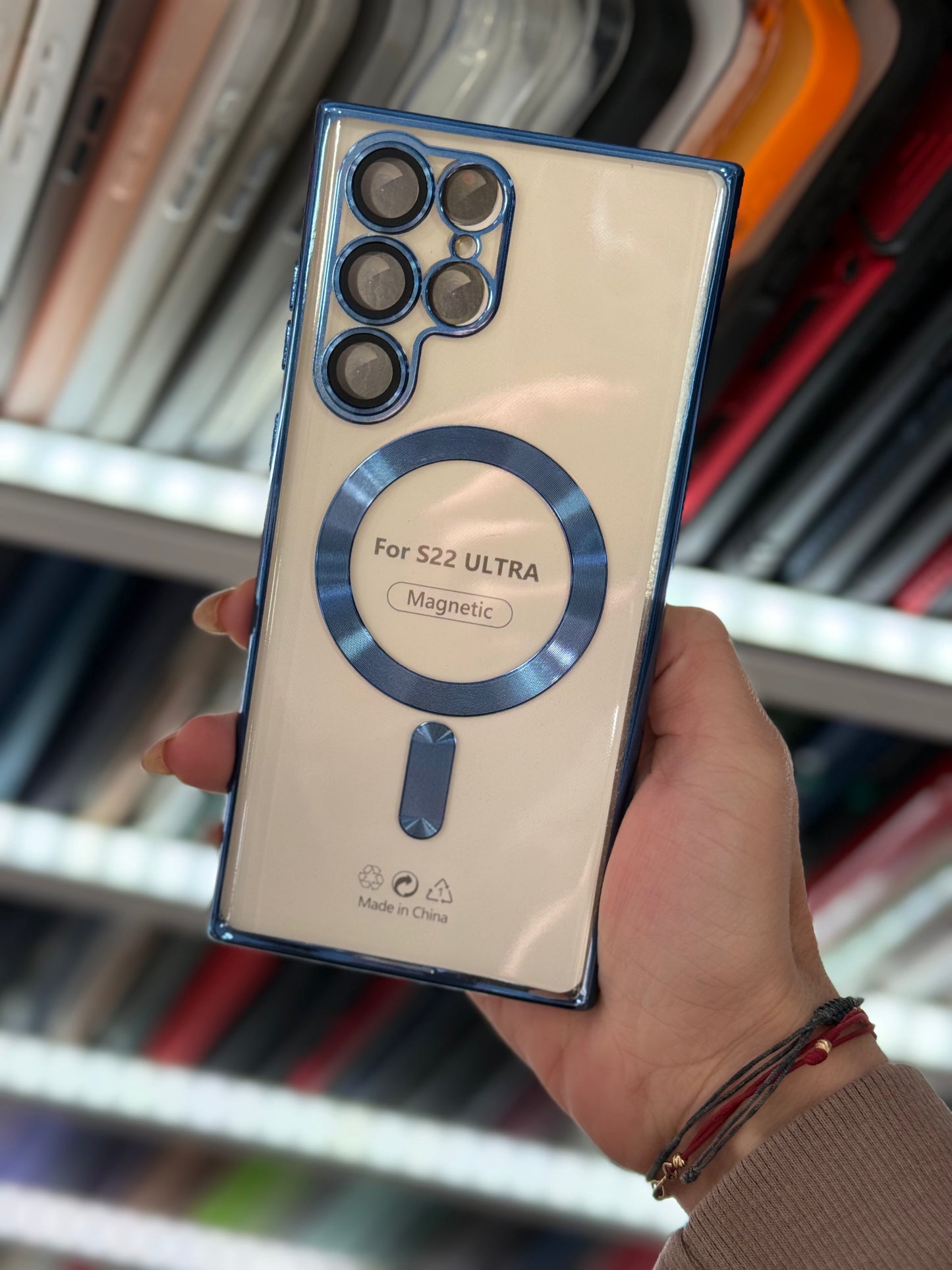 MagSafe Clear Blue Кейс