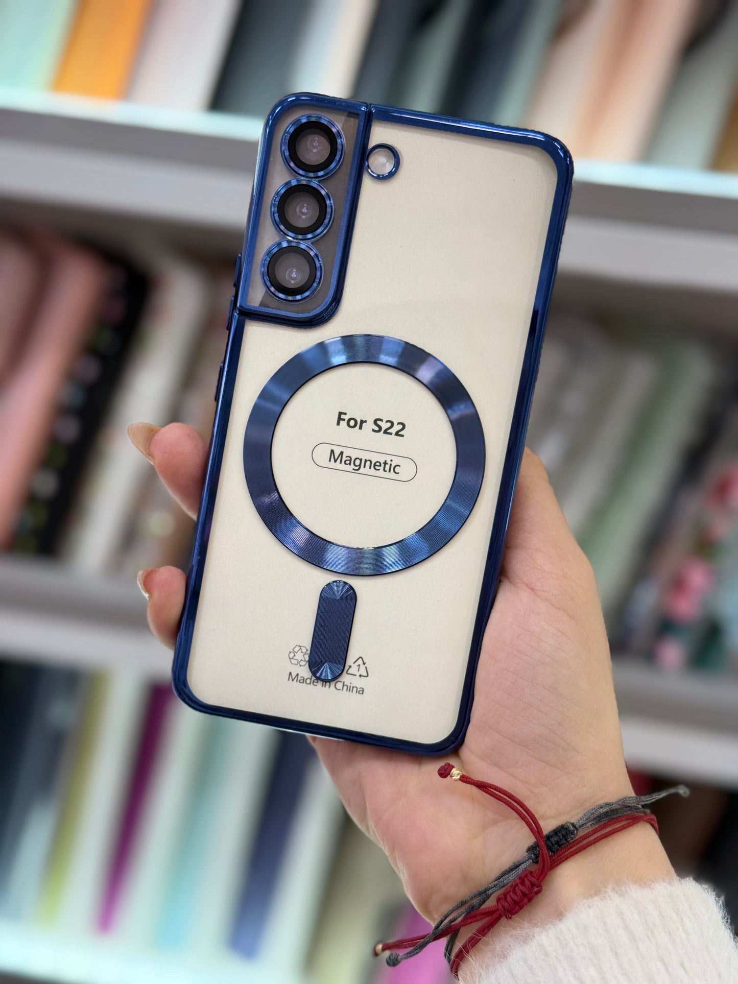 MagSafe Clear Blue Кейс