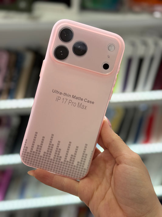 Clear Pink Matt Кейс