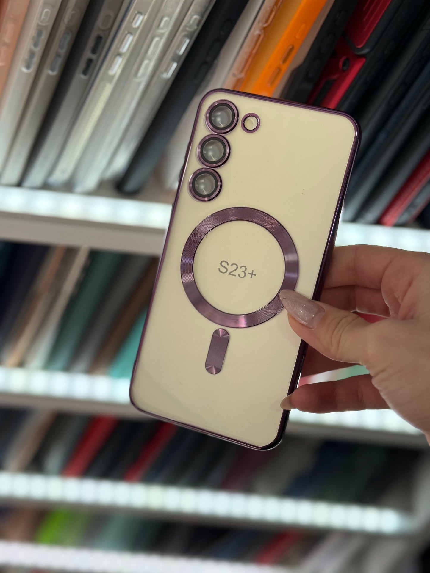 MagSafe Clear Purple Кейс