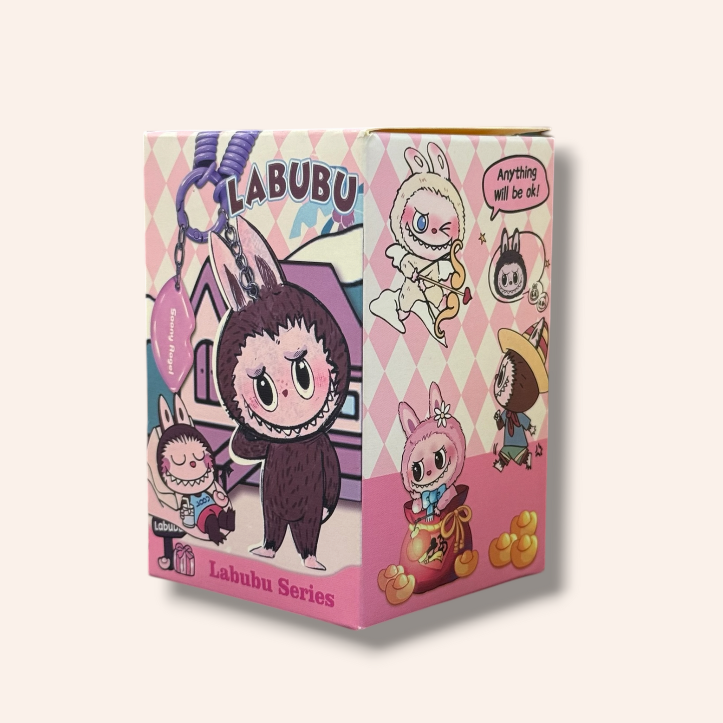 Labubu ключодържател