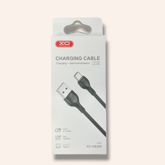XO Кабел USB-A - Type-C, 1м