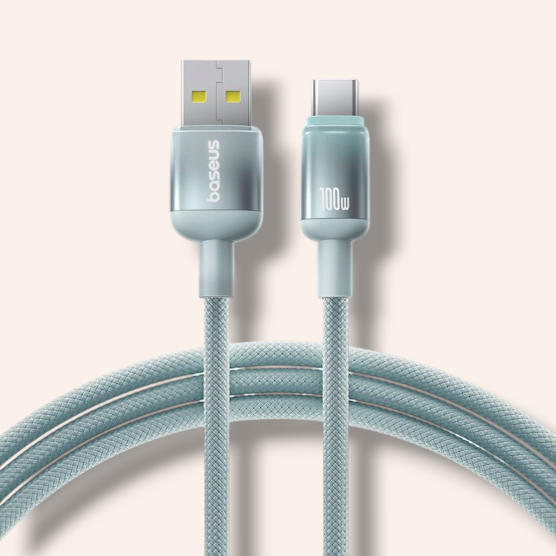 BASEUS Кабел USB-A - Type-C, 1м, 100W